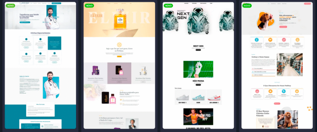Home landingpages